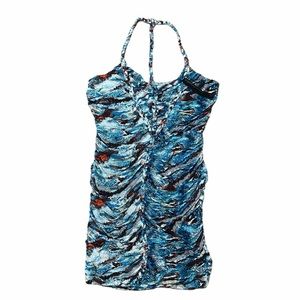NWOT Baby Phat Ruched Body Con Dress